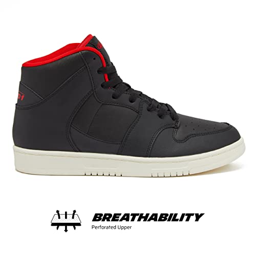 AND1 Slam Men’s Basketball Shoes, Mid Top Casual Court Sneakers for Men, Sizes 7 to 152