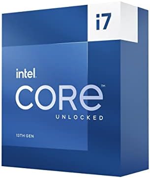 New Intel 13th Gen Raptor Lake Core i7-13700K CPU Upto 5.4GHz Boost Speed Best Gaming CPU with Enhanced Overclocking Features for Z790 MB RTX 4090 Card BX8071513700K