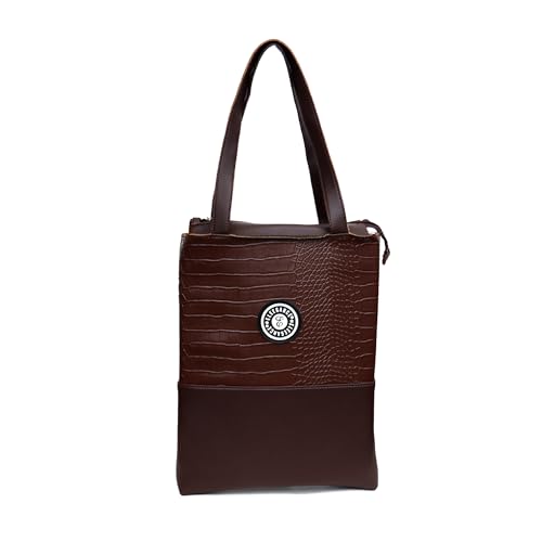 COTELLA Brown Shoulder Bag with Spacious Main Compartment | Versatile Design for All Occasions | Adjustable Straps for Comfort | Secure Zip Closure for Added Safety | 37 cm x 28 cm x 7.1 cm (B0DG5XP77P) Amazon Price History, Amazon Price Tracker