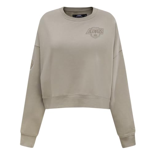Sudadera marrón NHL Neutral W FLC Crewneck de mujer Pro Standard talla M