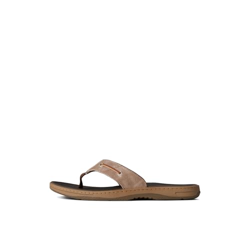 Image of Sperry Men's Baitfish Leather Flip Flop Sandal