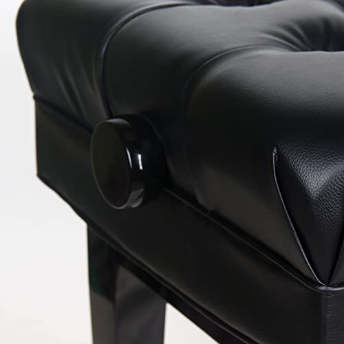 KOIAMVZW Tabouret de Piano en Simili Cuir Duet Banc de Piano Robuste Tabouret Double en Cuir Confortable rempli d’éponge Haute résilience, Hauteur réglable et Pratique - Les Beatles, Paul McCartney, John Lennon, RIngo Starr, George Harrison KOIAMVZW Tabouret de Piano en Simili Cuir Duet Banc de Piano Robuste Tabouret Double en Cuir Confortable rempli d'éponge Haute résilience, Hauteur réglable et Pratique – Image 6