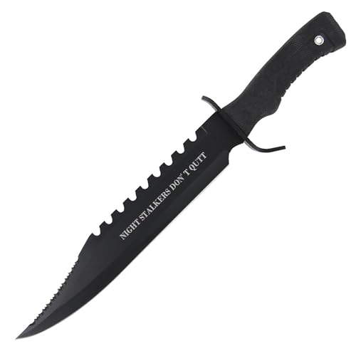 Armory Replicas Night Stalkers Don't Quit Sawback Sporting Knife