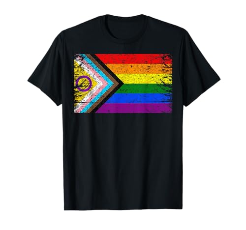 Intersex Inclusive Progress Pride Flag Shirt - LGBT Progress T-Shirt