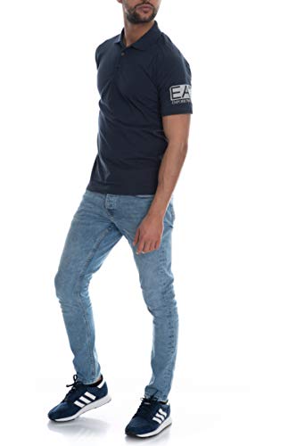Emporio Armani Polo Manica Corta Uomo Blu
