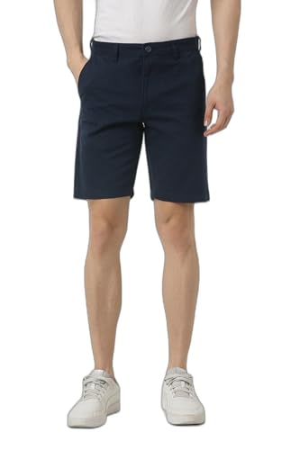 Image of Peter England Men's Premium Everyday Chino Casual Shorts