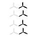 Produktbild CIWEI 8 Propeller Zubehör Ersatzklingen für Parrot Bebop 2 Drohne Schwarz Weiß
