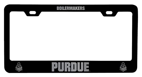 Purdue Boilermakers Laser Engraved Metal License Plate Frame Officially Licensed Collegiate Product