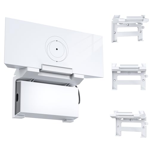 MSAFF 2 in 1 Starlink Gen 3 Router Mount & StarLink V3 Power Supply Brackets Holder - Star Link Internet Kit Satellite, Signal Integrity Space Saving, ABS Stability Wall Holder UTR-32 Holder