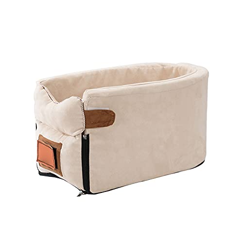 Rehomy Assento de elevação para cães, assento de carro para animais de estimação, cama para transpor