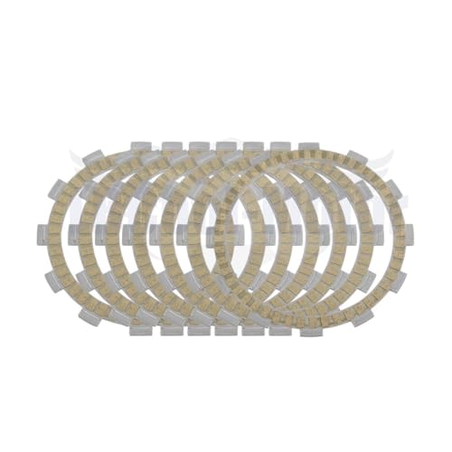 Disques d'embrayage friction pour SV400 1998-2005 - Lot de 7 pièces de rechange