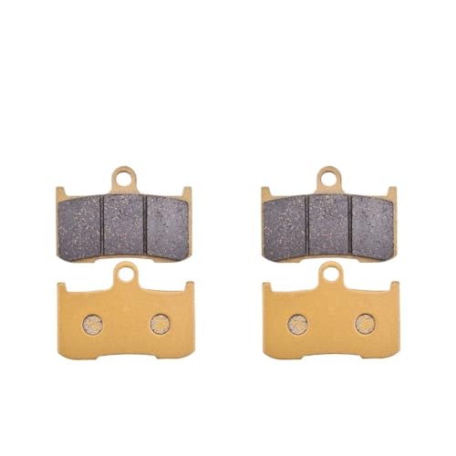 Plaquettes de frein en céramique haut de gamme pour moto Triu Street Triple 675 13-16
