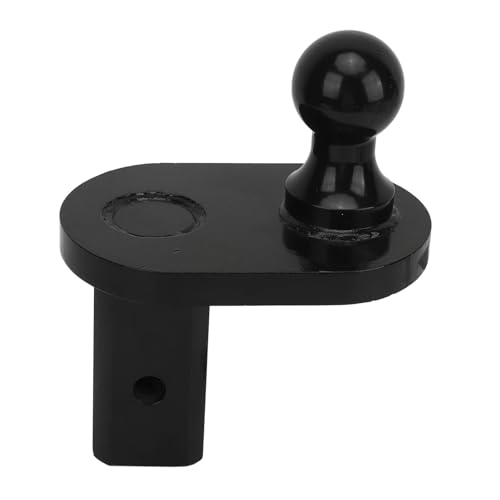 Extensor de Enganche de Cuello de Cisne, Extensor de Bola de Cuello de Cisne de Servicio Pesado con Bola de 2 5/16 Pulgadas y Desplazamiento de 4 Pulgadas para Remolque de Cuello d