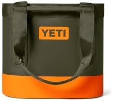YETI Camino 20 Carryall with Internal Dividers, All-Purpose Utility Bag, Olive/King Crab Orange — view 8