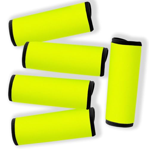 Gowraps Suitcase Tags-Neon Luggage Tags for Cruise Ship Luggage Handle Wrap/Identifiers Unique Luggage Accessories for Travel Best Gifts for Travelers