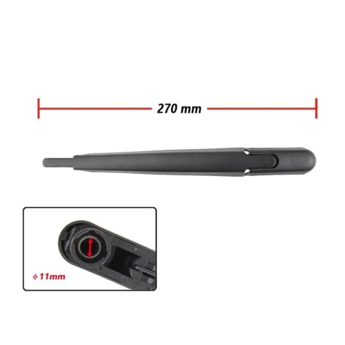 Limpiaparabrisas coche automático con brazo de alta resistencia de 295mm 6