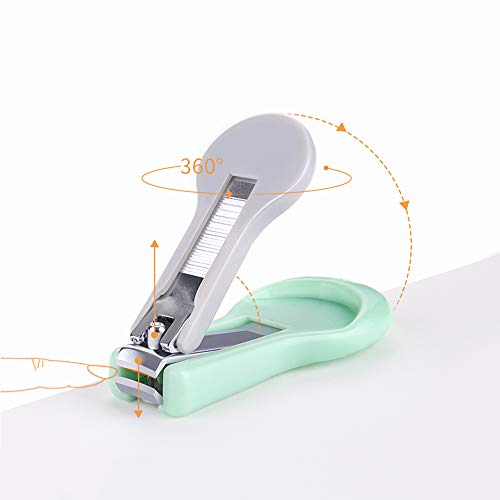 Mostop Baby Nail Clippers Kit Manicure Set 4 in 1 Care Tools Pedicure Kit Baby Nail Clippers, Scissors, Nail File… – Bild 4