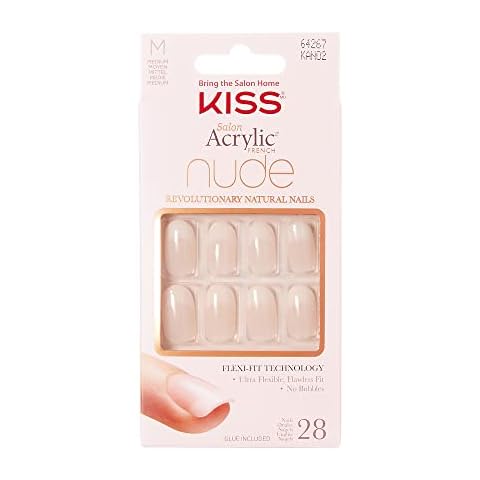 KISS Salon Acrylic French Nude Collection Nails Cover