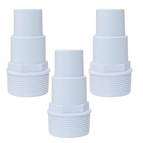 Universal 1.25'/1.5' Combo Pool Hose Adapter, 3PCS Compatible with Hayward SPX1091Z7 or...