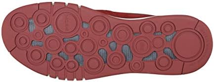 Geox U Aerantis A Mens Leather Sneakers/Shoes-Red-11 | Image 3
