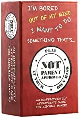 Not Parent Approved: A Fun Card Game and Gift for Kids 8-12, Tweens, Teens, Families and Mischief Makers – The Original, Hilarious Family Party Game