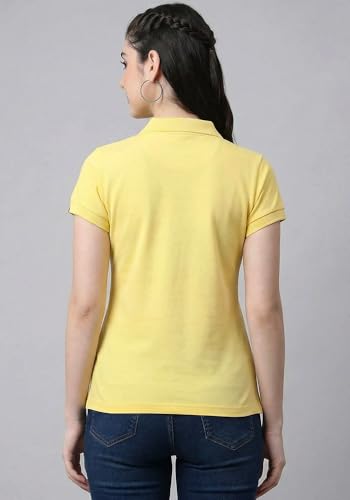 Image of Wear Your Opinion Womens Polo Collar Neck T-Shirt Top (Design: Solid)