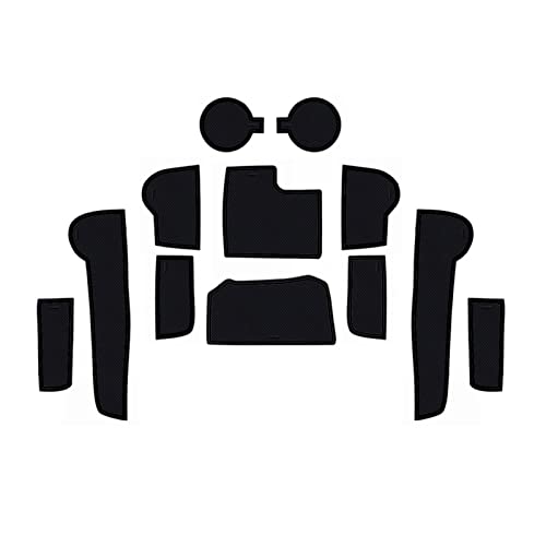Alfombrillas ranura coche para Soul Booster 2020 posavasos antideslizantes negros almacenamiento