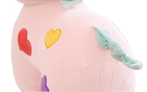 Image of HUG 'n' FEEL SOFT TOYS Soft Long Soft Lovable hugable Cute Giant Life Size Teddy Figure Bear Plush & Stuffed Toys (32 cm Unicorn, Pink) Lovely Teddy Figure
