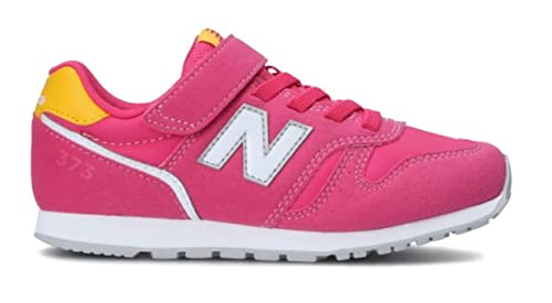 ニューバランス(new balance) スニーカー ピンク YV373WP2M ジュニア スポーツシューズ 子供靴 運動 18.5 19.0 19.5 20.0 20.5 21.0 21.5 22.0 (フラッシュピンク/20.5/Jr)
