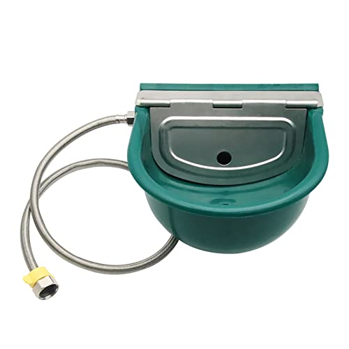 Achicklead Automatic Water Bowl, Livestock Waterer for Cattle Dog Horse