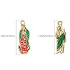 30PCS Mixed Enamel Our Lady Virgin Mary St. Jude/Saint Benedict Charms for Bracelets Virgen De Guadalupe Beads for Mexican Jewelry Rosary Pendant Making