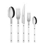 Colección Bistrot Shiny (blanco, cubiertos de 20 piezas)