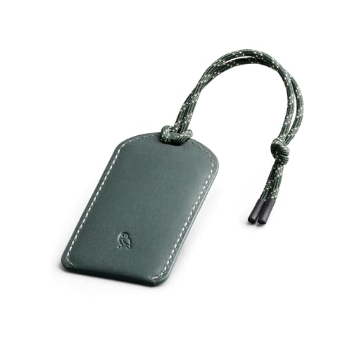 Bellroy Luggage Tag (Leather Luggage Tag with Personalizable Insert Card and Durable Construction) - Everglade