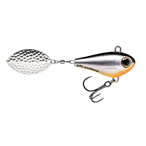 Wild Devil Baits Spin Jig - Bleikopfspinner Mit 2 Wechselblättern