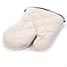HehiFRlark Guante Guantes de algodón Grueso para Horno microondas Guantes de Aislamiento térmico Resistentes al Calor Guante, algodón Grueso, Guantes para microondas, Blanco