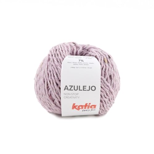 Katia Azulejo - Farbe: Chicle/Rosas/Visón (300) - 100 g/ca. 130 m Wolle für 7,67 EUR bei Amazon Bild: Katia Azulejo - Farbe: Chicle/Rosas/Visón (300) - 100 g/ca. 130 m Wolle für 7,67 EUR bei Amazon
