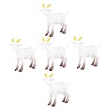 Jouet mouton - polyvalent, peut être utilisé comme micro paysage de mousse, paysage succulent, mini accessoires de maison, décorations de scène, mini ornements de bureau, etc., jouet d'animaux de la ferme