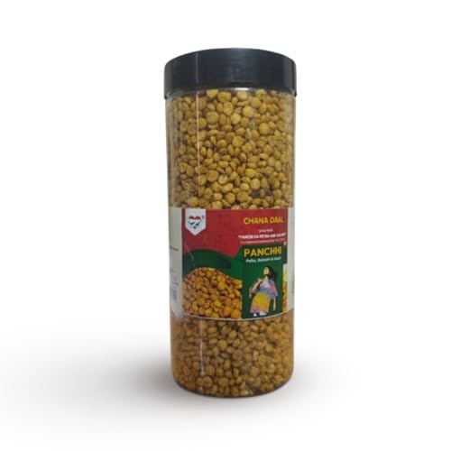 Image of Panchi Chana Dal Namkeen 350gm (Pack of 1) High Protein Split Gram Lentils Crunchy Snack Rich in Fiber and Nutrients Perfect for Tea Time and Anytime Snacking
