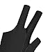 Lljsszr Pool Gloves, Snooker Gloves, Left and Right Hand, Accessories, Billiard Gloves for Practice, Playing, Training for Women, Sports, Black