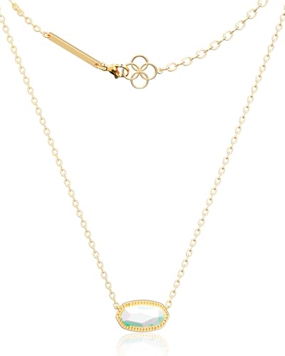 AICase 18K Gold Plated Pendant Necklace for Women,Fashion Jewelry,Anniversary Birthday Gifts for...