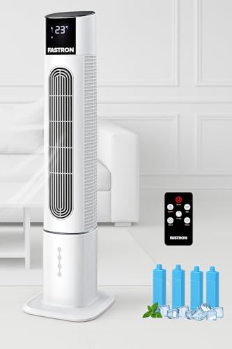 FASTRON Premium 2 in 1 Tower Air Cooler & Fan for Home with Digit...