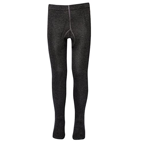 Girls Combed Cotton Tights Color : DARK GREY, SIZE : 6 TO 8 YEARS