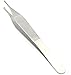 TeckMed O.R. Grade Adson Tissue Forceps, 4.75 in, 1x2 Teeth, Stainless Steel