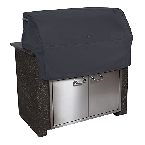 Classic Accessories Ravenna Water-Resistant 32 Inch Built-in BBQ Grill Top Cover, Black by Classic Accessories - Used condition - US$31.51