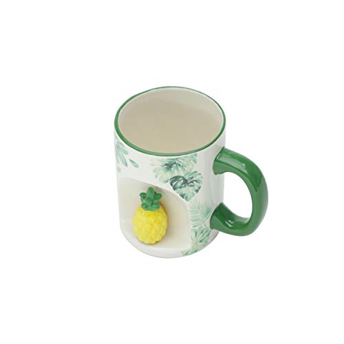 CANECA DE CERÂMICA ABACAXI 350ml