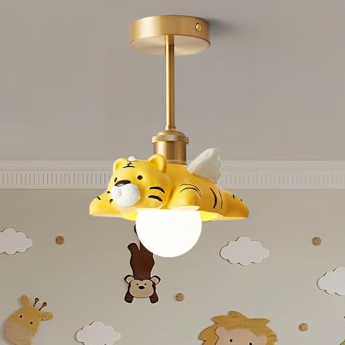 Lámpara de techo infantil creativa E27 para cambiar la luz de estudio a relax fácilmente