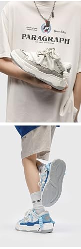 Y2K Sneakers Retro Thick Lace-Up Skate Shoes Fashionable Vintage Sneakers Chunky Sole Comfortable Casual Streetwear Shoes for Women and Men3