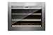 Produktbild Caso WineSafe 18 EB Inox | Weinkühlschrank für 18 Flaschen | Einbaugerät Standardmaß, Höhe 45cm, 5-20°C, Innenraumbeleuchtung, UV-Filterglas, Edelstahl, 629