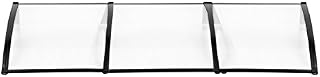 MCombo 116 inch / 78 inch / 39 inch Window Awning Outdoor Polycarbonate