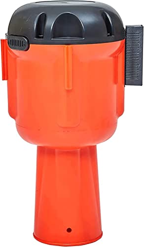 Barrière de sécurité murale rétractable avec sangle de balisage pour cône - 7